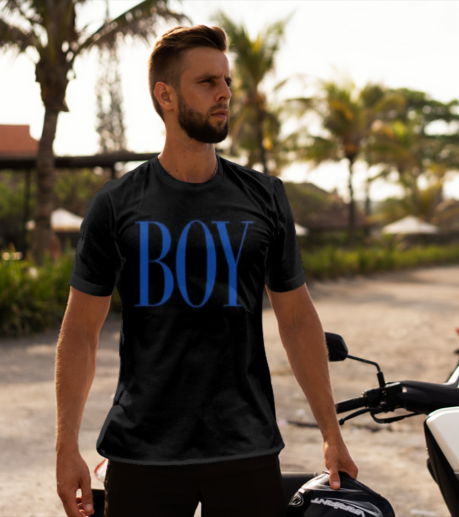 Boy Harsher Store Boy Bold Lettering T-Shirt
