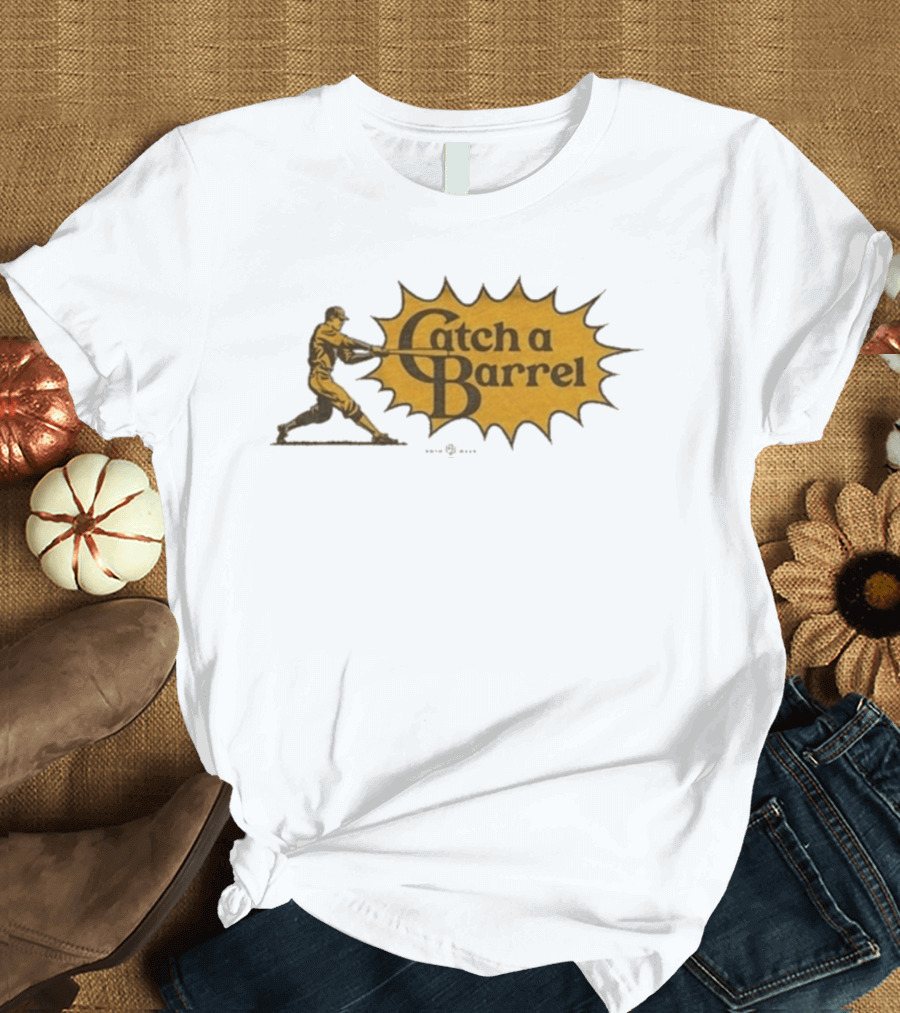 Jackson Merrill Catch A Barrel San Diego Padres Baseball T-Shirt