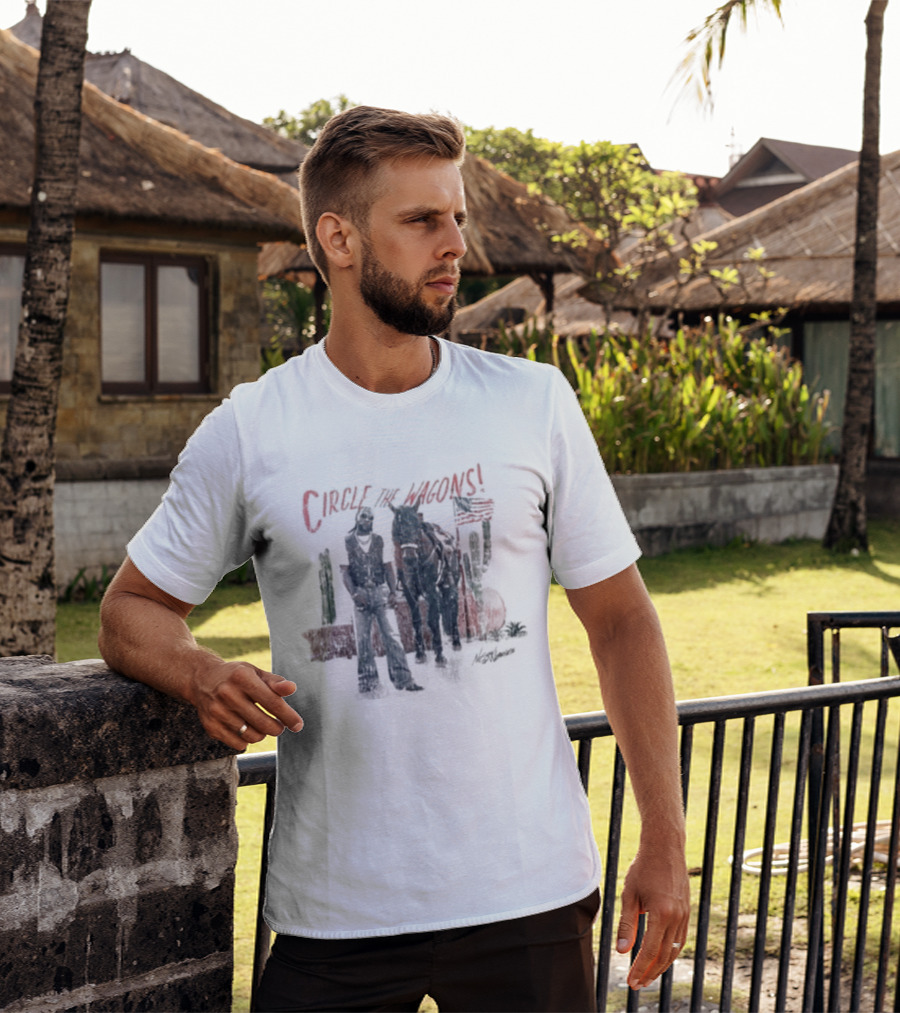Circle The Wagons Burna Boy African Giant T-Shirt