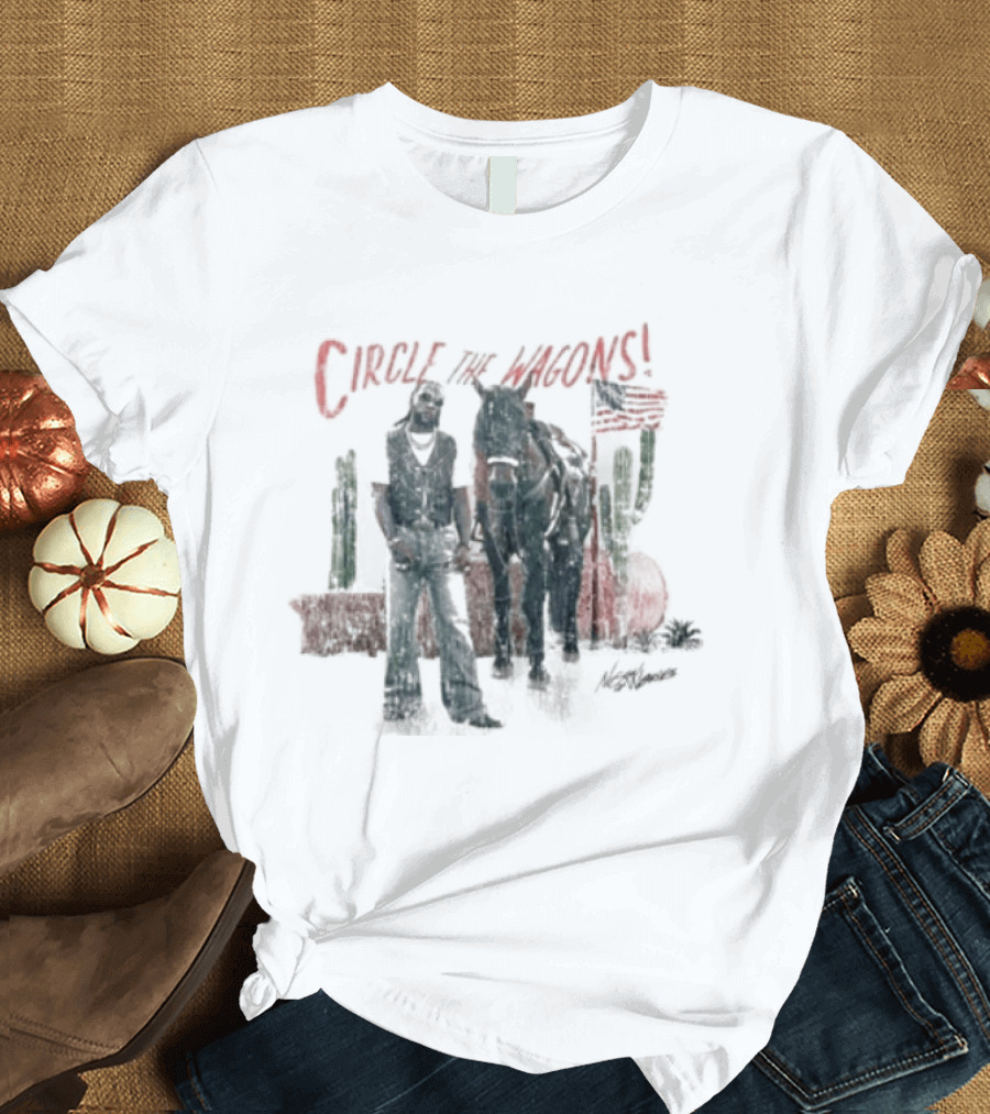 Circle The Wagons Burna Boy African Giant T-Shirt