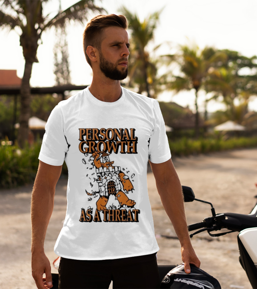 Personal Growth As A Threat Castle And Creature T-Shirt