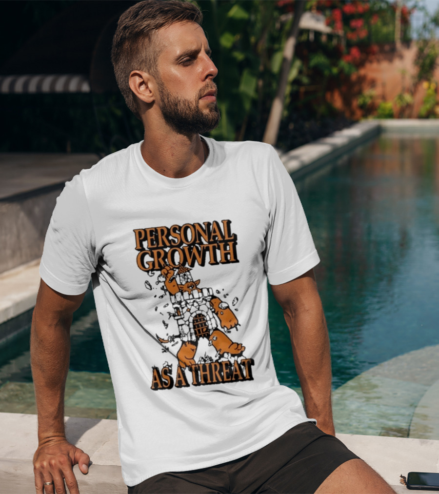 Personal Growth As A Threat Castle And Creature T-Shirt