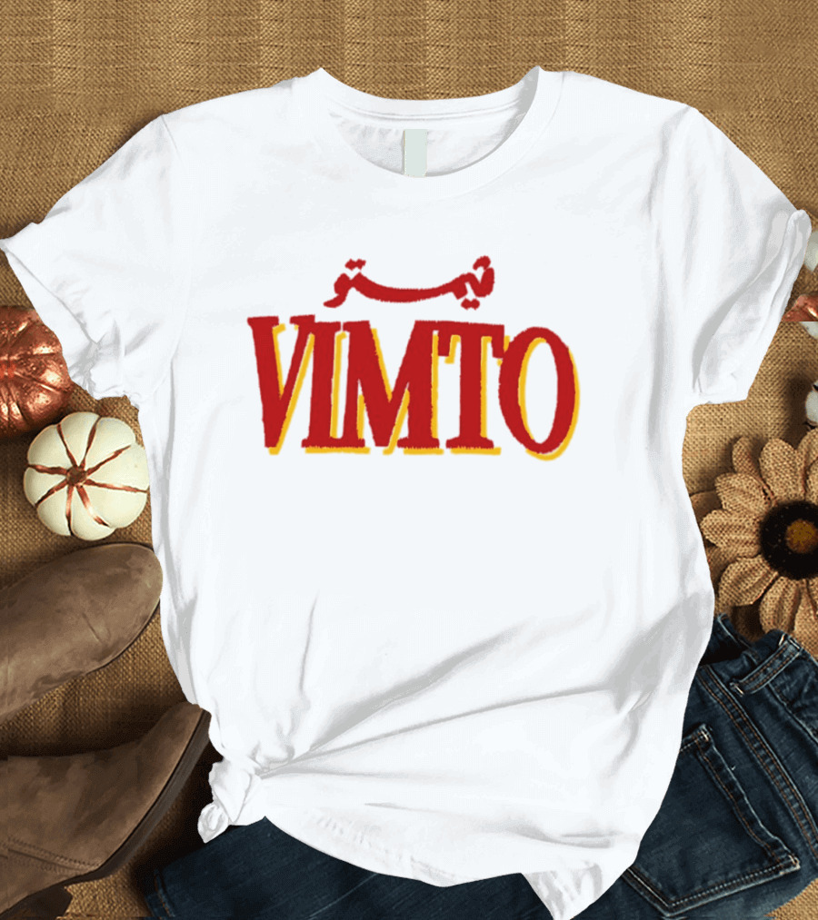 VIMTO Arabic Nostalgic Beverage Branding T-Shirt