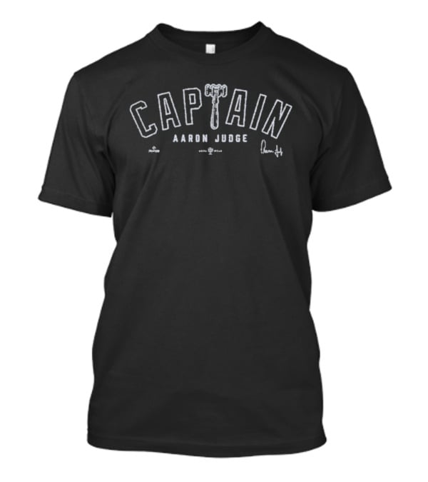 Aaron Judge Captain Signature Hammer T-Shirt