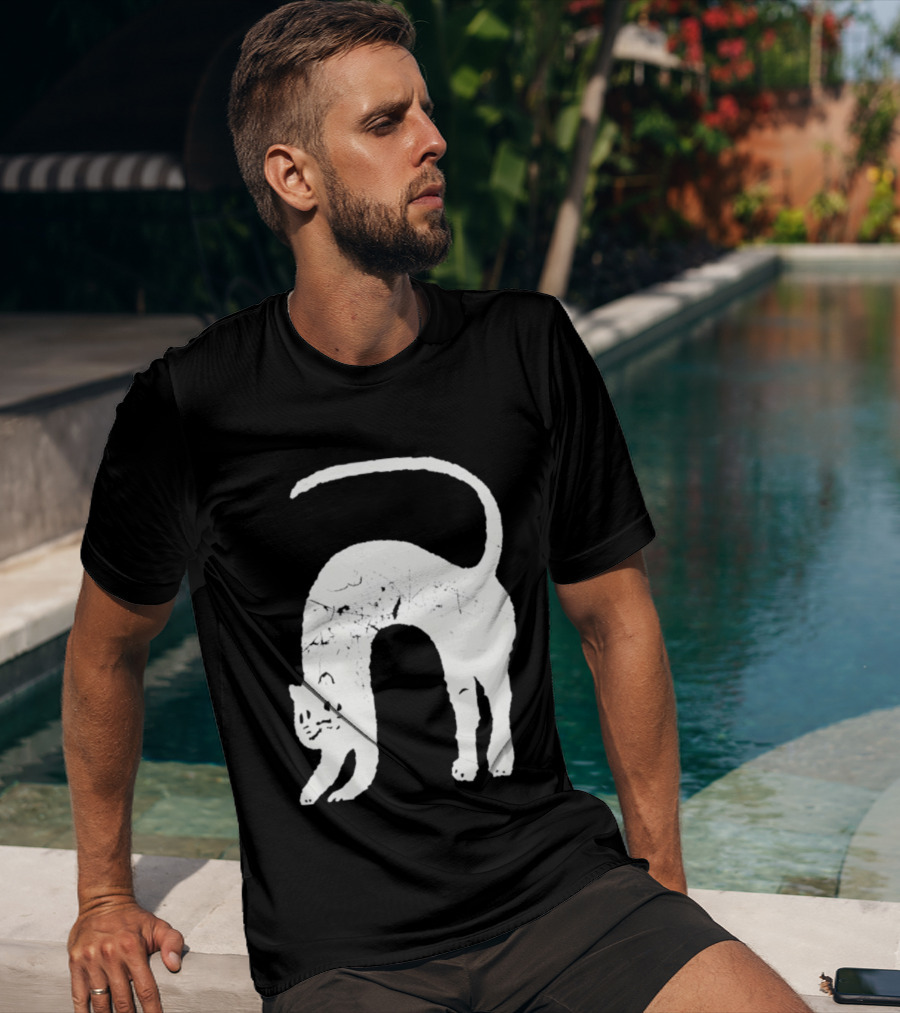 Angeltype Catvisu Arched Feline T-Shirt