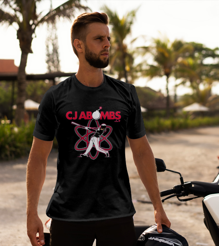 CJ Abrams ABombs Atomic Swing Baseball T-Shirt