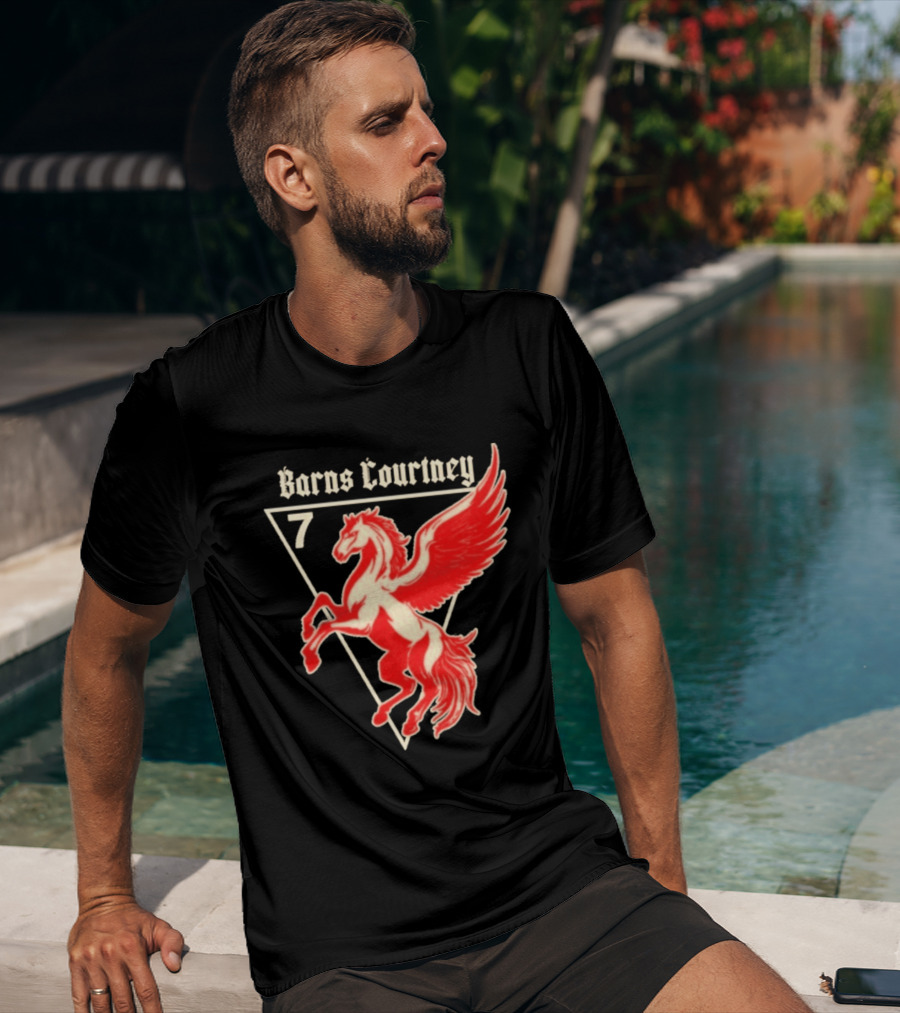 Barns Courtney Pegasus 7 Retro Triangular Pegasus T-Shirt