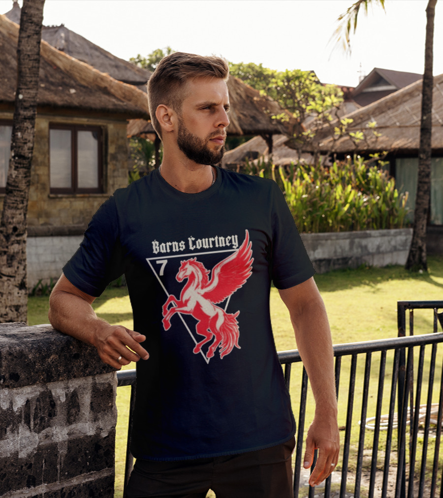 Barns Courtney Pegasus 7 Retro Triangular Pegasus T-Shirt