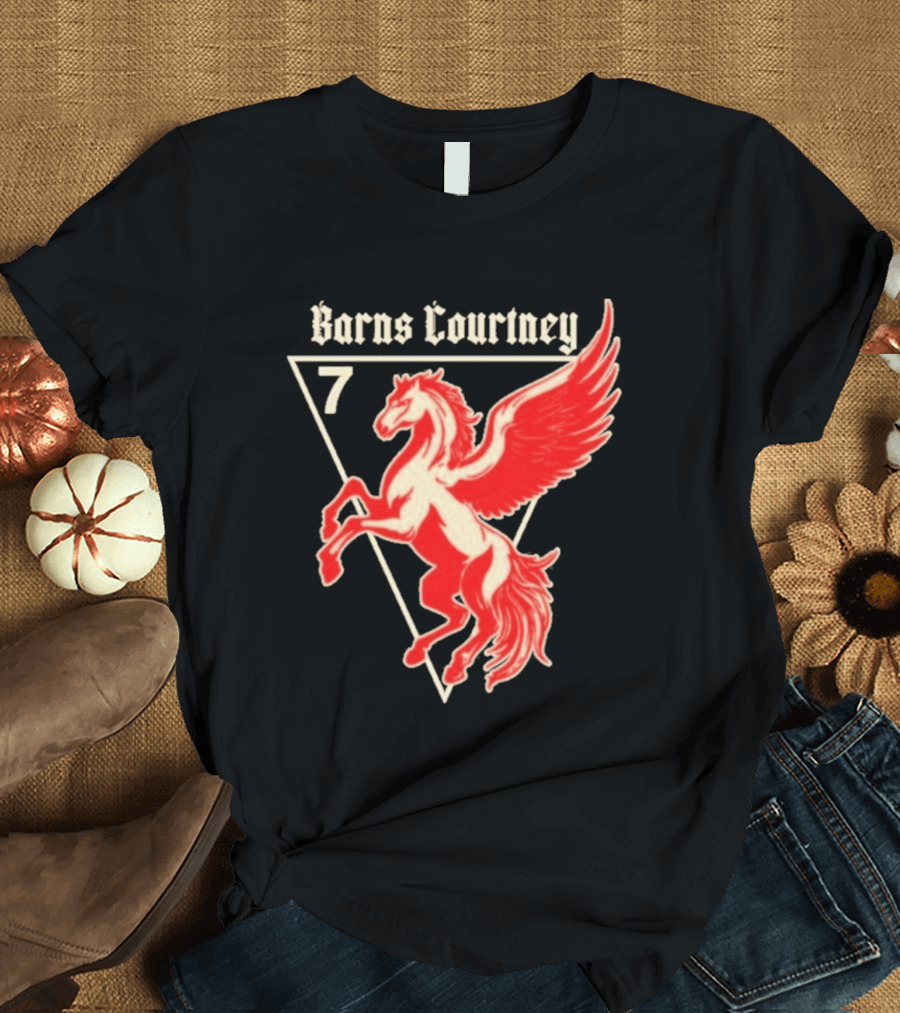 Barns Courtney Pegasus 7 Retro Triangular Pegasus T-Shirt