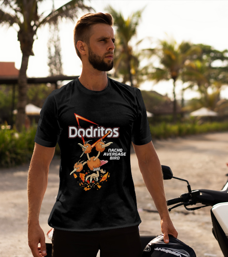 Dodritos Nacho AVERGAGE BIRD Pokemon T-Shirt