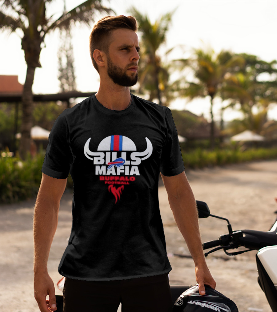 Bills Mafia Buffalo Football Team Fandom Supporter T-Shirt