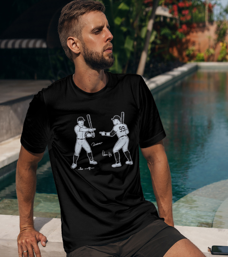 Giancarlo Stanton Aaron Judge New York Yankees Bronx Giants T-Shirt