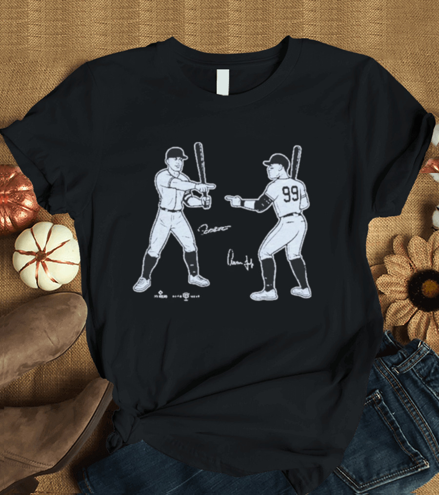 Giancarlo Stanton Aaron Judge New York Yankees Bronx Giants T-Shirt
