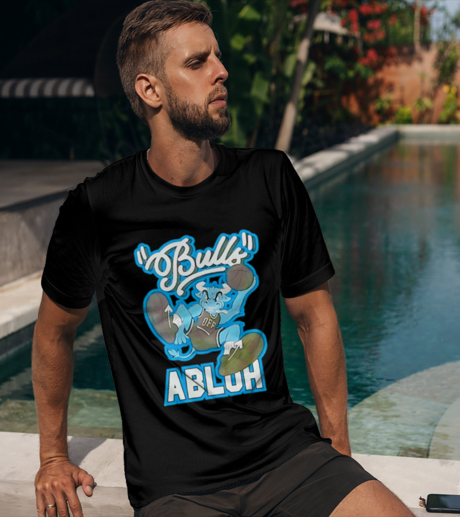 Bulls Abloh Off Basketball Slam Dunk T-Shirt