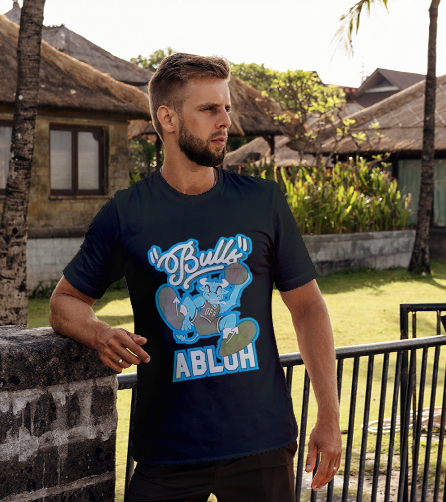 Bulls Abloh Off Basketball Slam Dunk T-Shirt