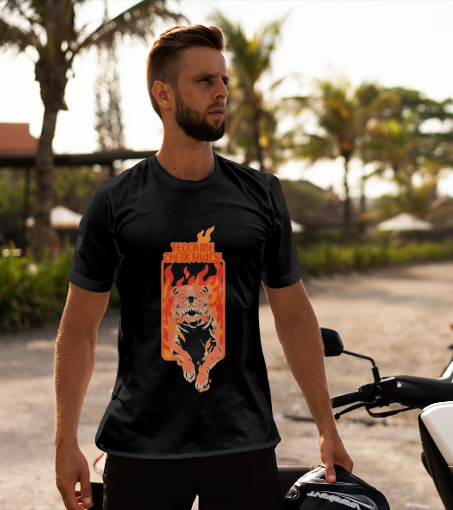 Fetch Me Their Souls Fire Dog Call Of Duty Zombies T-Shirt