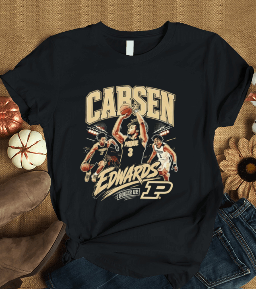 Carsen Edwards Boiler Up Purdue Boilermakers Basketball P Team 3 T-Shirt
