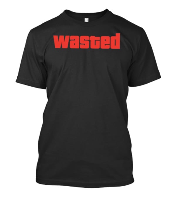Wasted Grand Theft Auto GTA Video Game T-Shirt