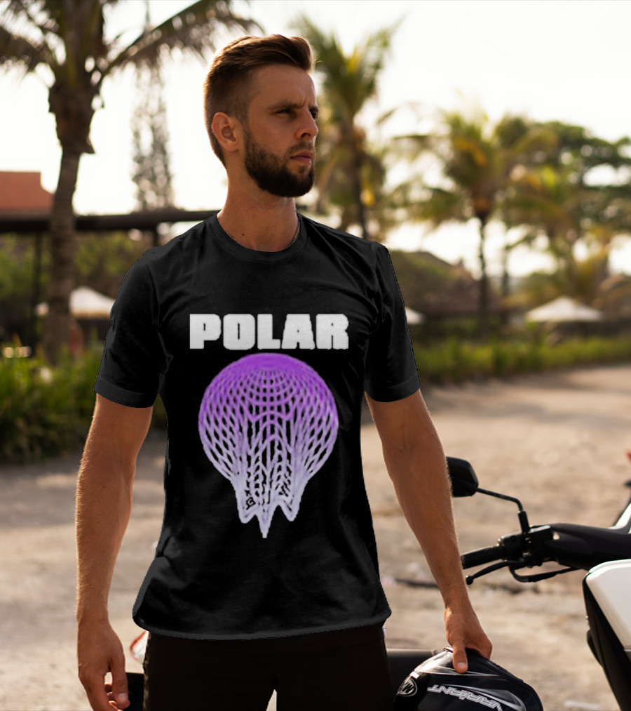 Polar Everywhere Everything Purple Jellyfish T-Shirt