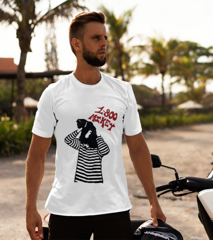 1 800 Mikey Striped Sweater T-Shirt
