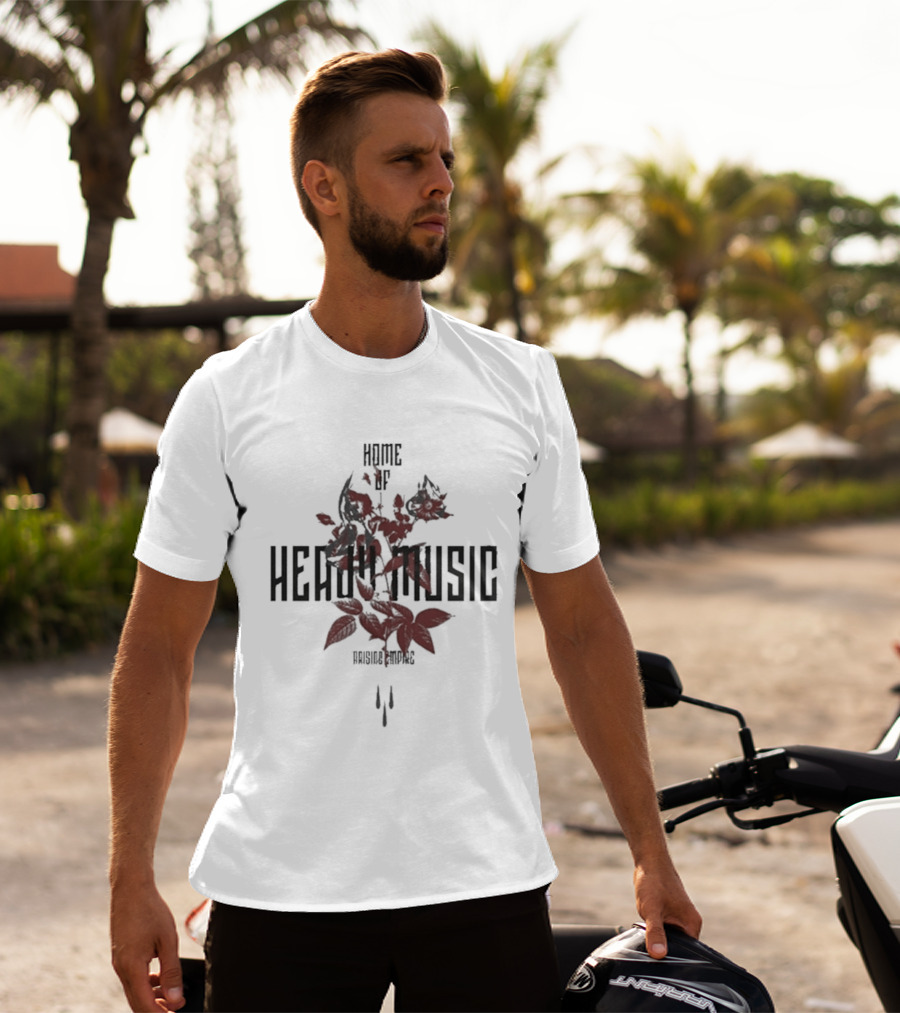 Arising Empire Home Of Heavy Music Floral T-Shirt