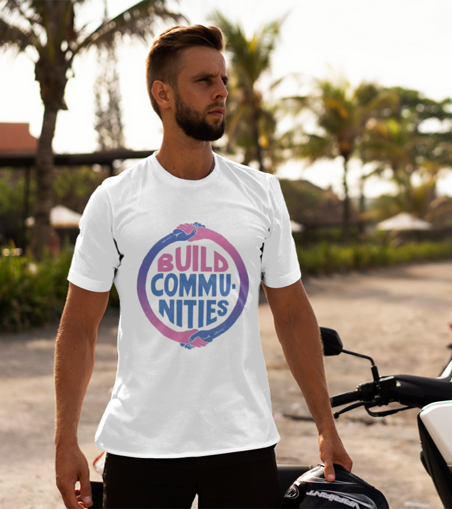 Build Communities Unity Handshake T-Shirt