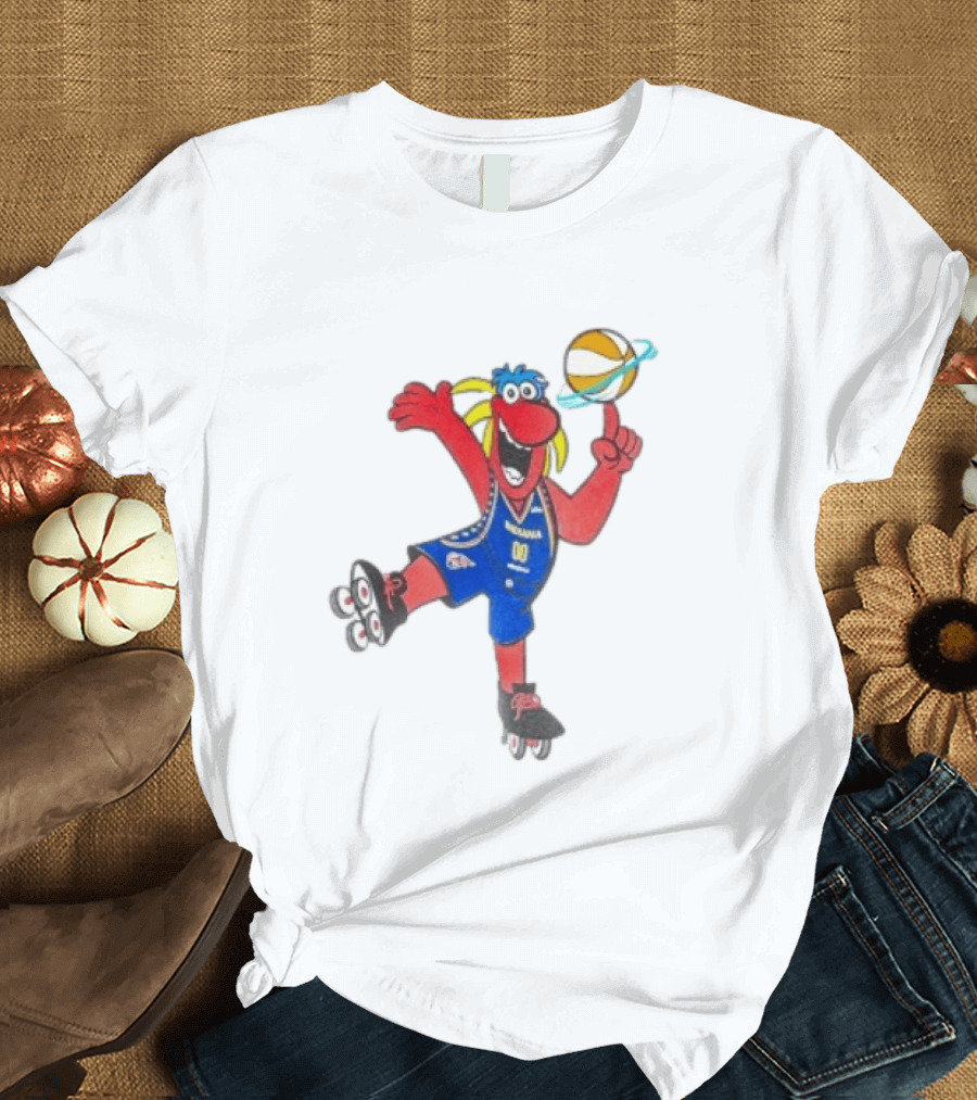 Freddy Fever Indiana 00 WNBA Roller Skating T-Shirt