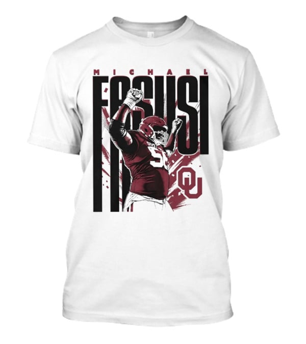 Michael Fasusi Oklahoma Sooners Football NCAA Player OU T-Shirt