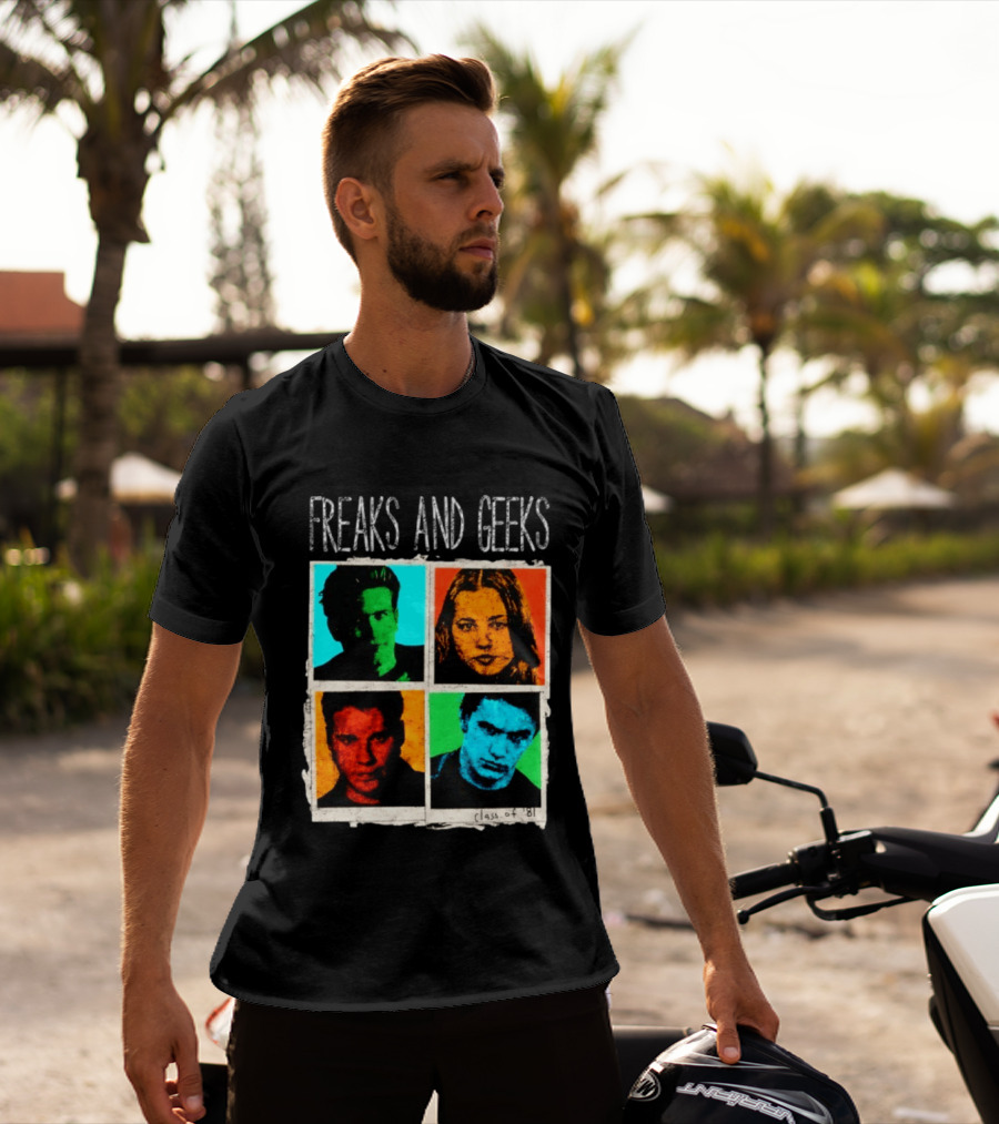 Freaks And Geeks Class Of 81 TV Show Cult Classic Character Portraits T-Shirt