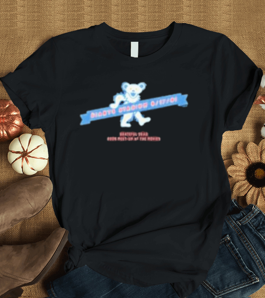 Grateful Dead Giants Stadium 6/17/91 Steal Your Face Skeleton Iconic Band T-Shirt