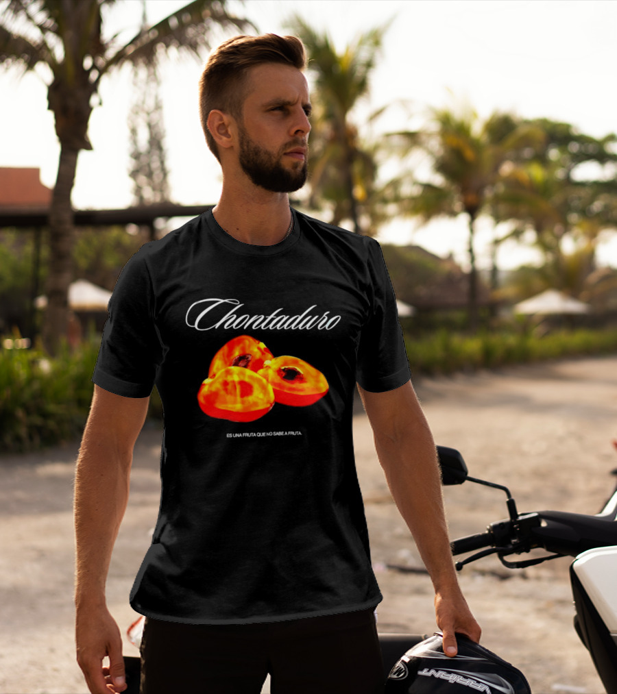 Chontaduro Es Una Fruta Que No Sabe A Fruta With Vibrant Fruit T-Shirt