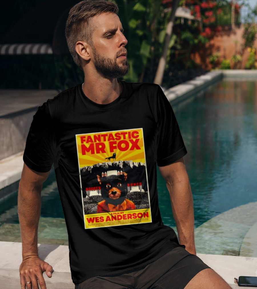 Fantastic Mr Fox Wes Anderson Film Boggis Bunce Bean Be An Animal T-Shirt
