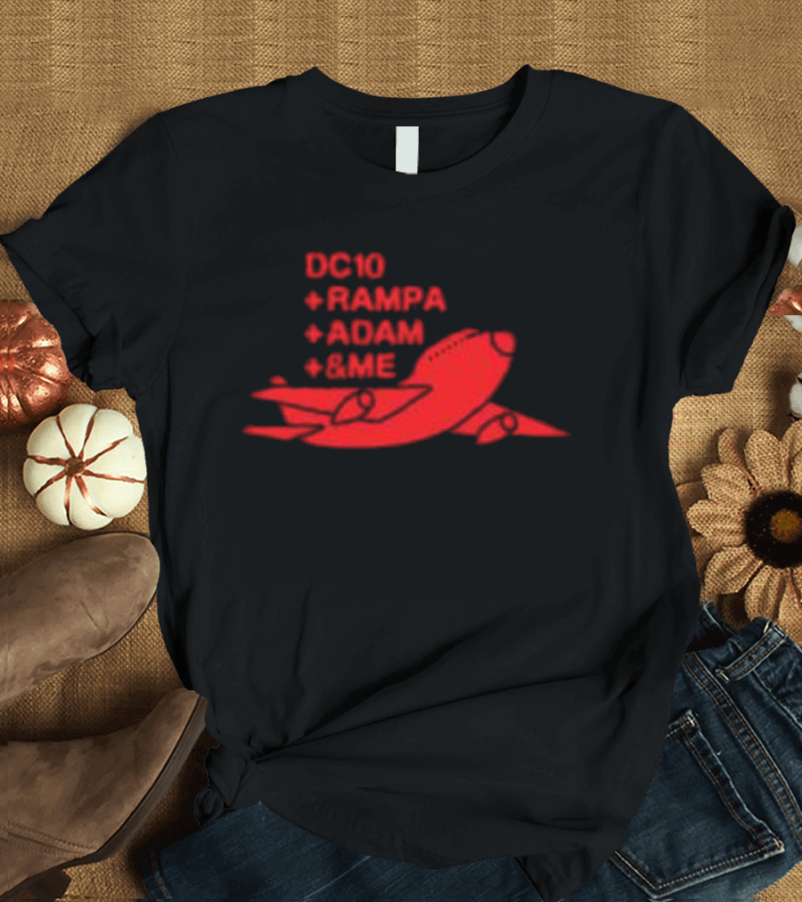Keinemusik DC10 Rampa Adam &Me 2026 Airplane Collaboration T-Shirt