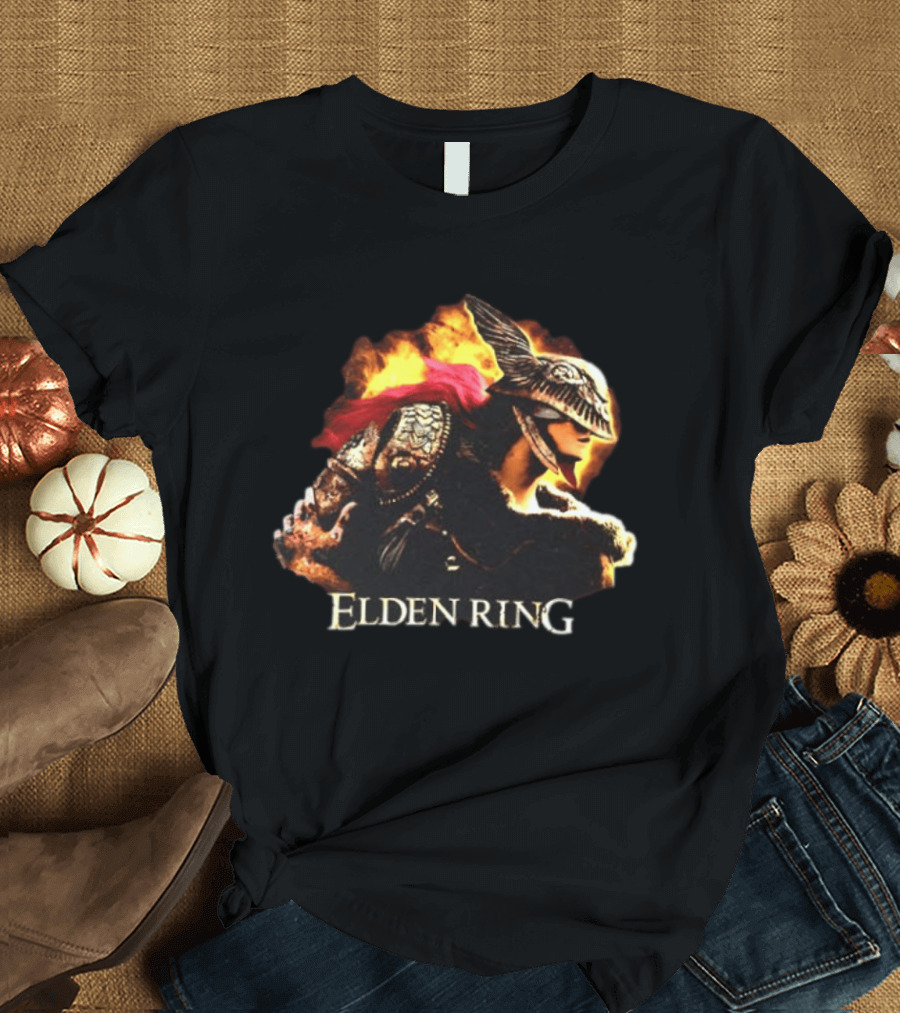 Elden Ring Malenia Blade Of Miquella Two Sided Gaming Warrior T-Shirt