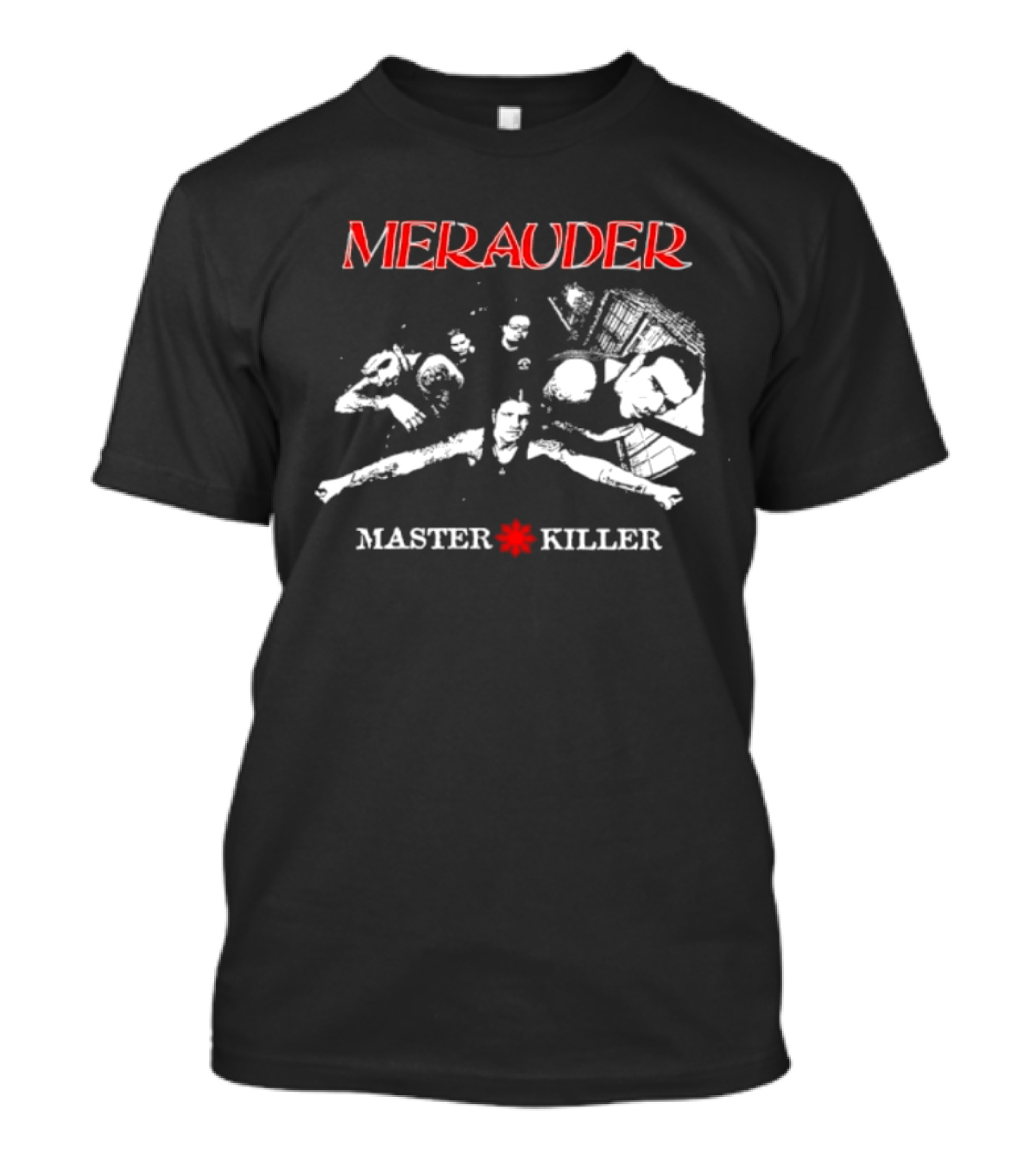 Merauder Master Killer Hardcore Metal Iconic Album T-Shirt