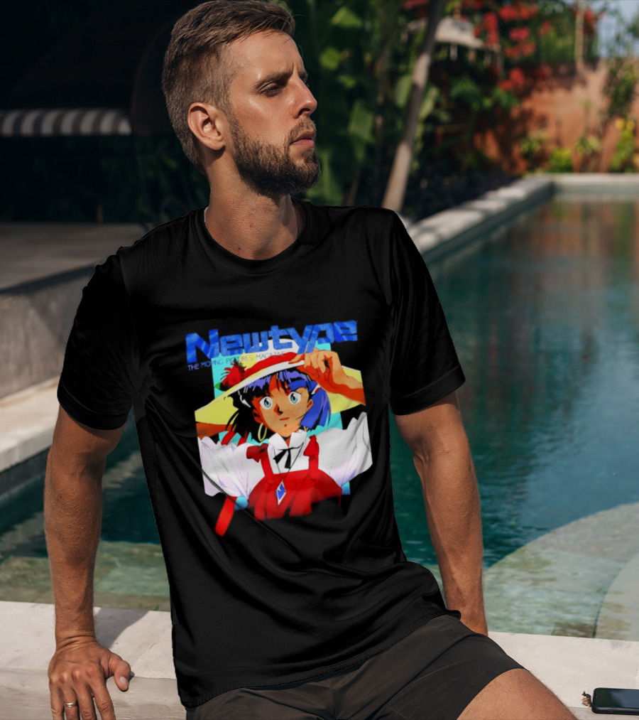 Newtype The Moving Pictures Anime Magazine T-Shirt