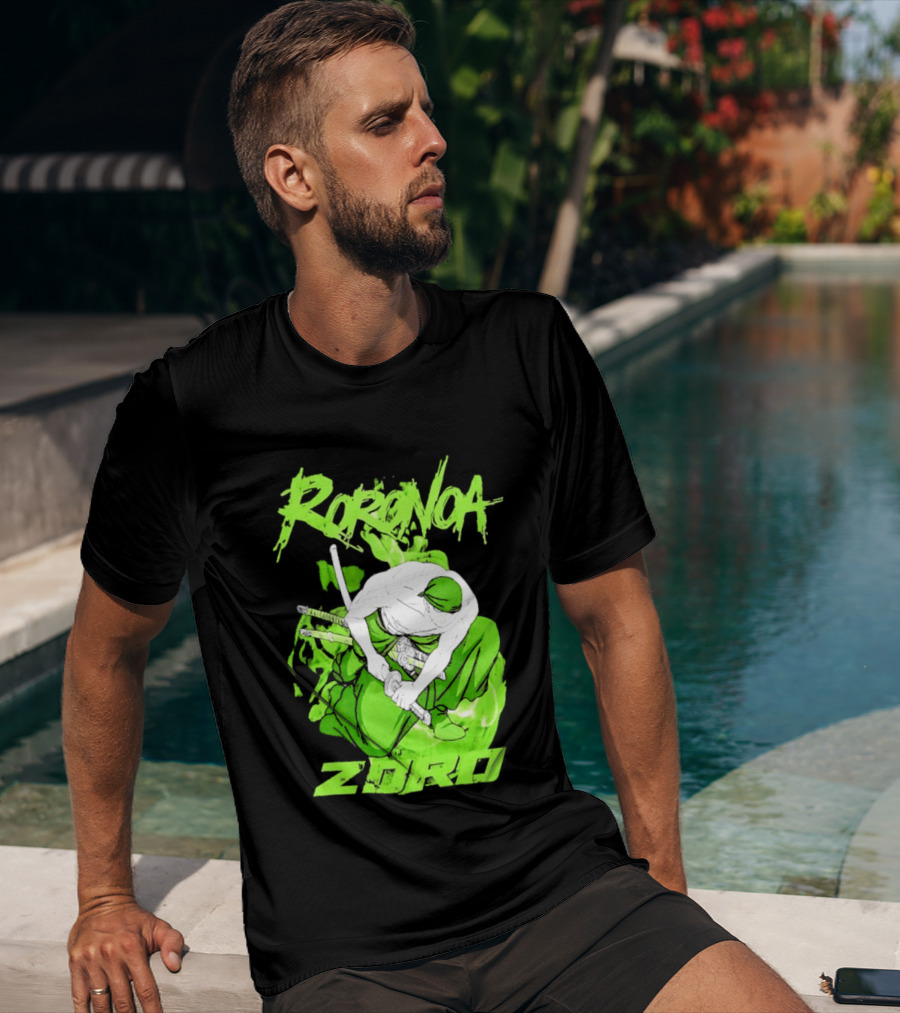 Roronoa Zoro Tonal One Piece Anime T-Shirt