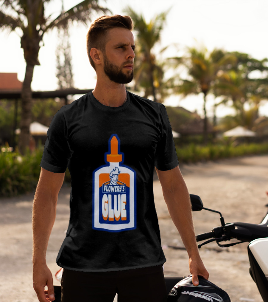 Paperboxmart Shop Flowery's Glue Hey Guys I Found A Glue T-Shirt