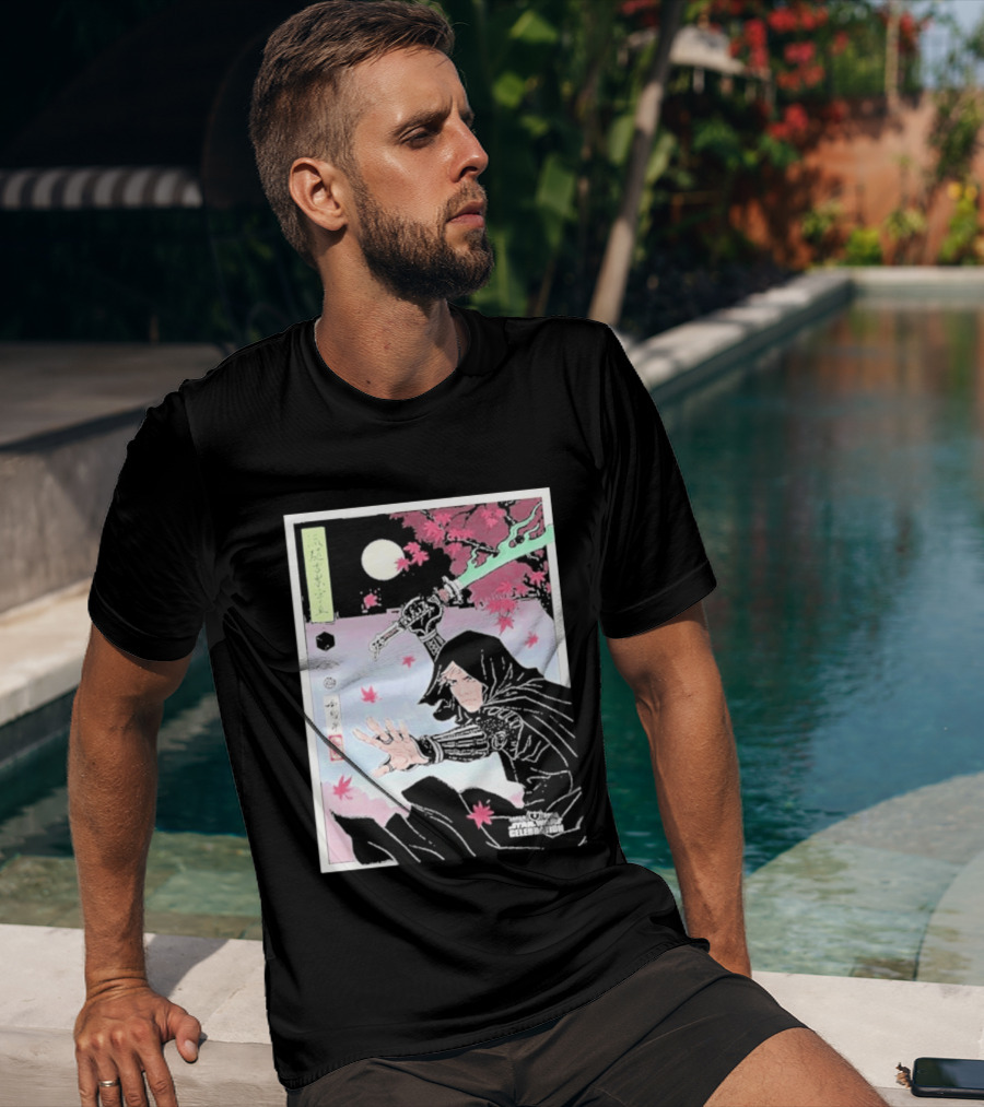 Star Wars Celebration Japan 2025 Luke Skywalker Samurai Art Final Reveal T-Shirt