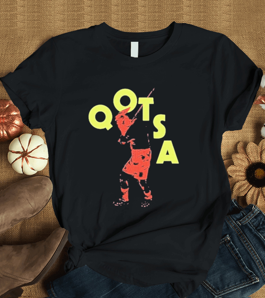 Queens Of The Stone Age QOTSA Executioner Bold Red Yellow T-Shirt