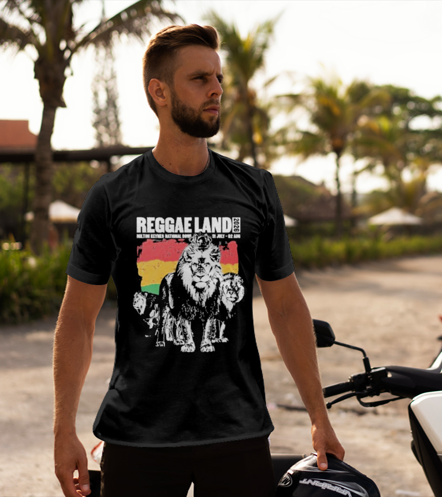 Reggae Land 2023 Lion Pride Wolverhampton 29 July 30 July T-Shirt