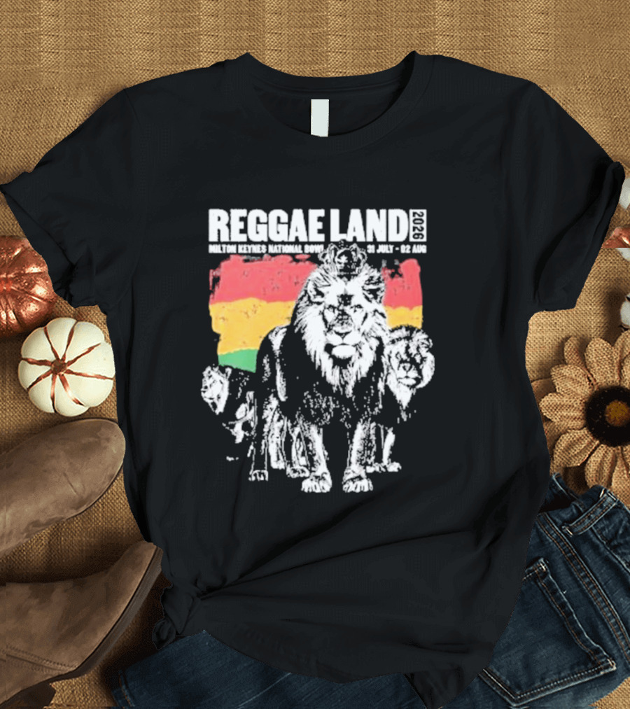 Reggae Land 2023 Lion Pride Wolverhampton 29 July 30 July T-Shirt
