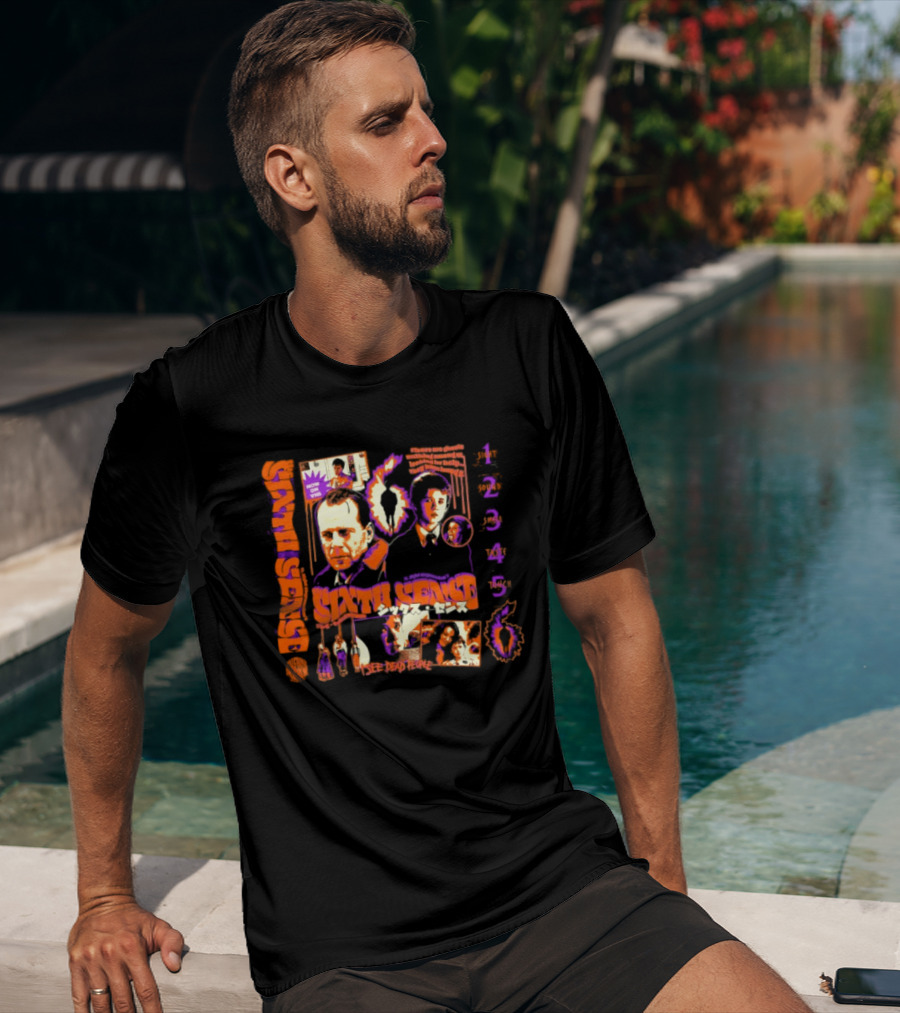 The Sixth Sense I See Dead People Movie With Characters T-Shirt