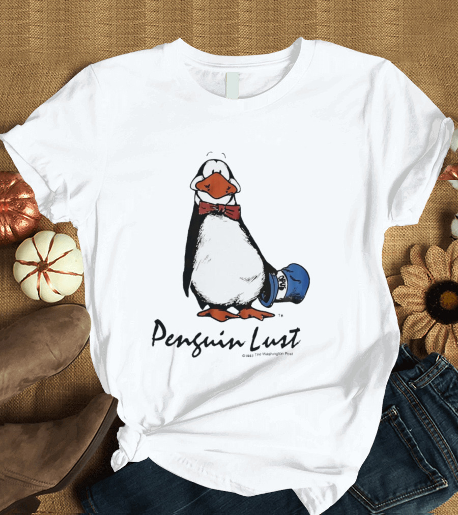 Opus The Penguin Lust 1983 Washington Post T-Shirt