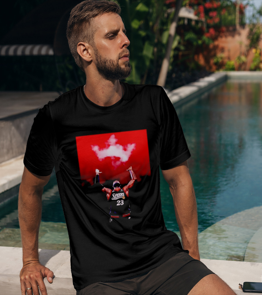 LeBron James 23 Philadelphia 76ers The Final Bell T-Shirt