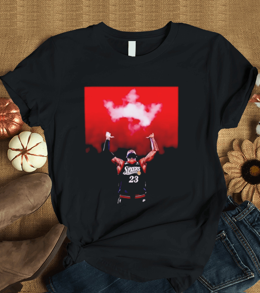 LeBron James 23 Philadelphia 76ers The Final Bell T-Shirt