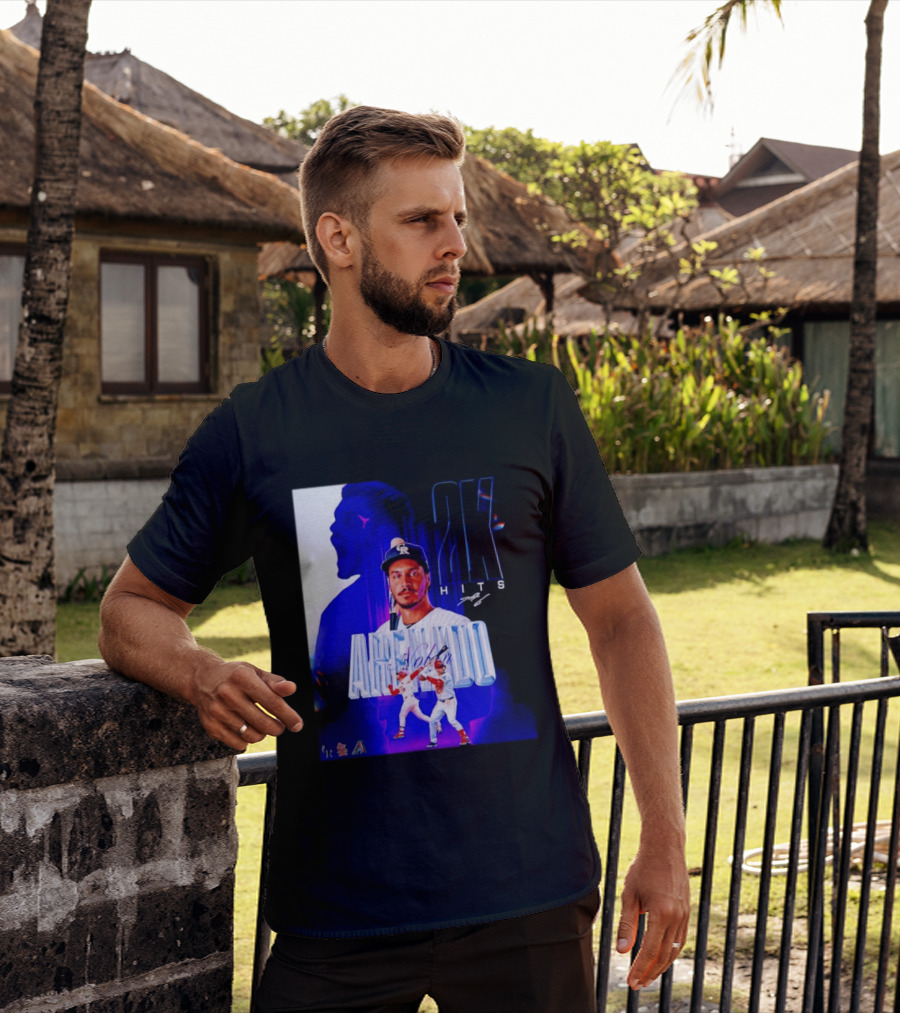 Nolan Arenado 2K Hits Retro Baseball Milestone Celebration T-Shirt