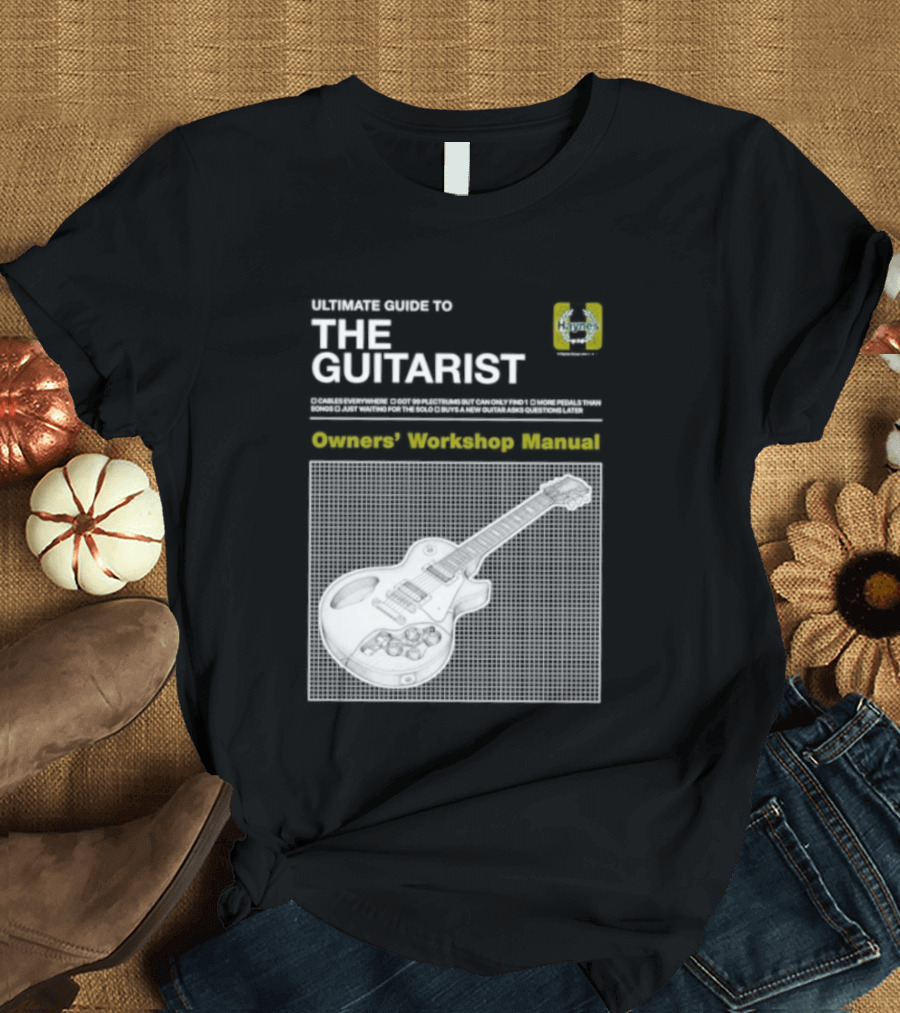 Owners' Workshop Manual For The Guitarist Ultimate Guide T-Shirt