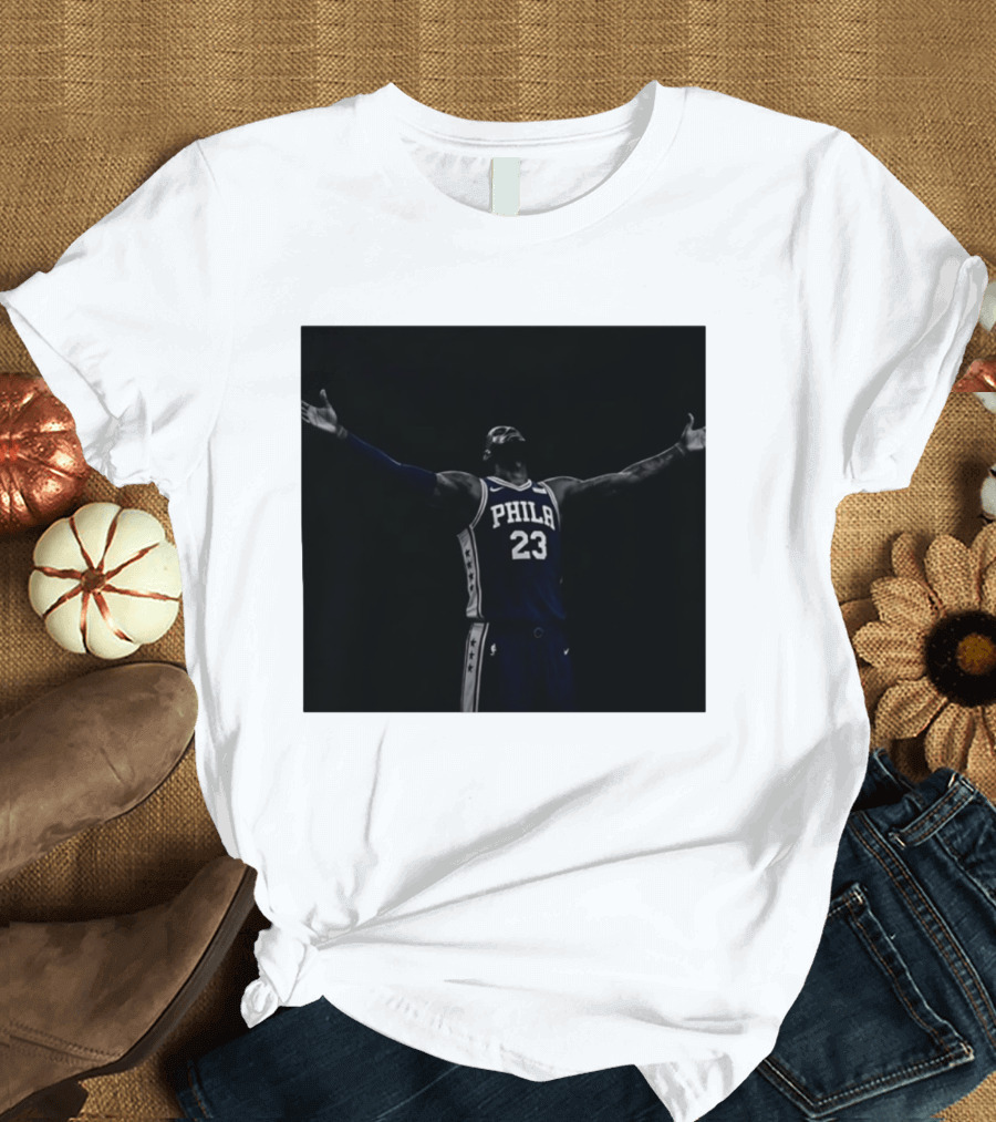 Philadelphia 76ers Number 23 Basketball Star Fan T-Shirt