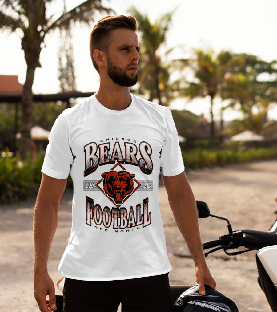 Chicago Bears 1920 Football NFC North Bear T-Shirt